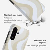 Selencia Coque arrière Vivid Samsung Galaxy A36 / A56 - Desert Waves Beige