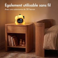 imoshion Kids Coach de sommeil - Veilleuse avec haut-parleur - Réveil enfant - Dino