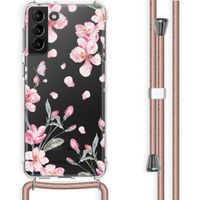 imoshion Coque Design avec cordon Samsung Galaxy S21 Plus - Blossom Watercolor