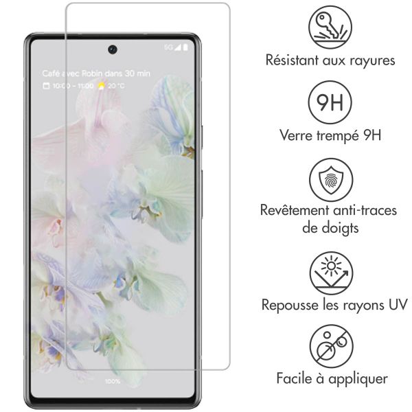 Selencia Protection d'écran en verre trempé Google Pixel 7