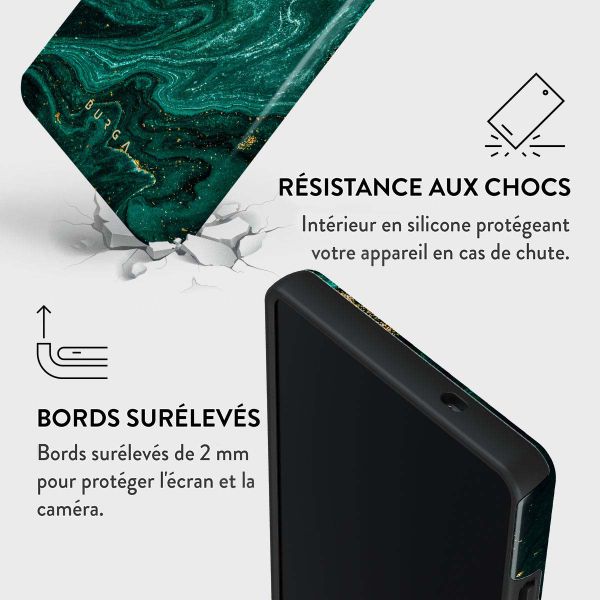 Burga Coque arrière Tough Samsung Galaxy S25 Ultra - Emerald Pool