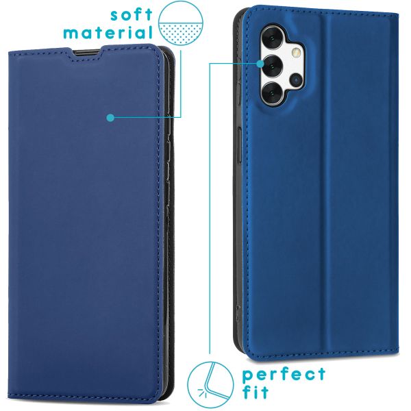 imoshion Étui de téléphone Slim Folio Samsung Galaxy A32 (4G) - Bleu