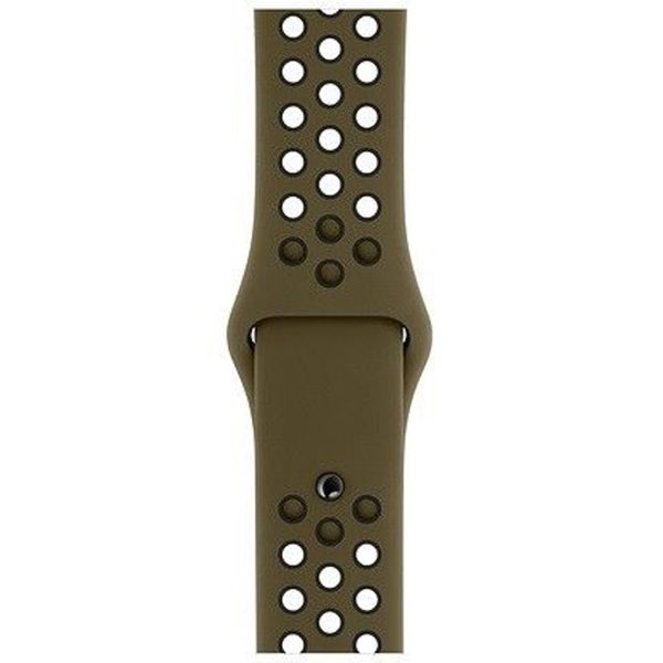 Apple Nike Sport bracelet Apple Watch Series 1-9 / SE - 38/40/41 mm / Series 10 - 42 mm - Olive Flak / Black