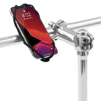 Bone ﻿Support de téléphone pour vélo universel Bike Tie 4 - Noir