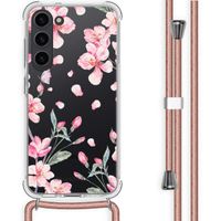 imoshion Coque Design avec cordon Samsung Galaxy S23 Plus - Blossom Watercolor