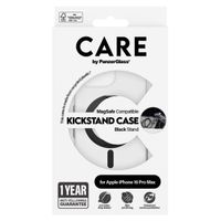 CARE by PanzerGlass Coque Kickstand MagSafe Apple iPhone 16 Pro Max - Noir