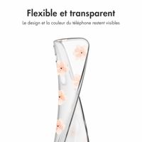 imoshion Coque Design Samsung Galaxy A55 - Floral Peach