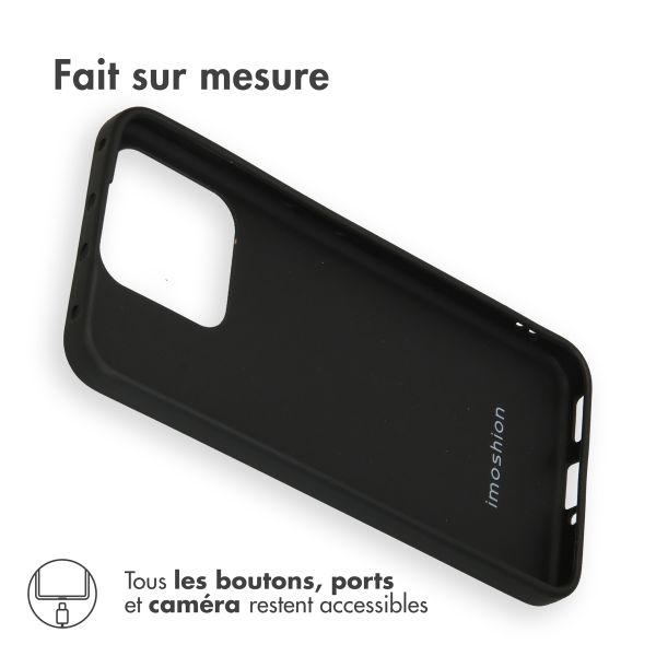 imoshion Coque Couleur Xiaomi 13 - Noir