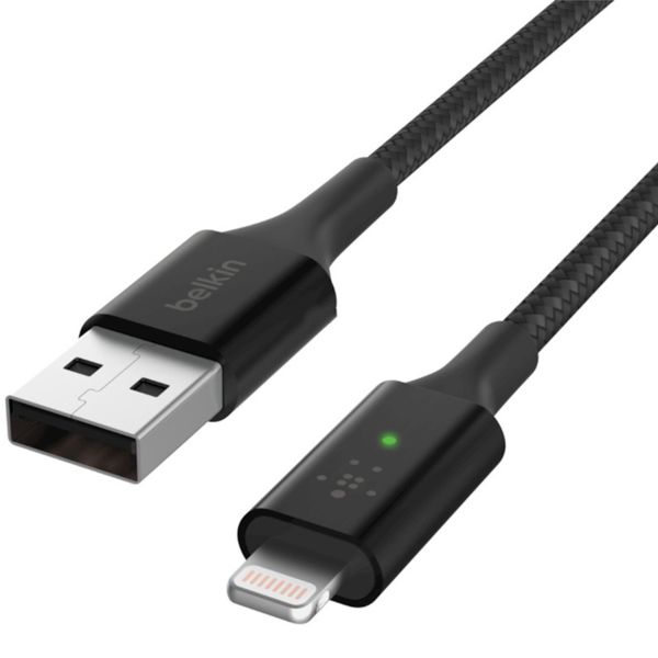 Belkin Boost↑Charge™ Lightning vers câble USB - 1,2 mètres - Noir