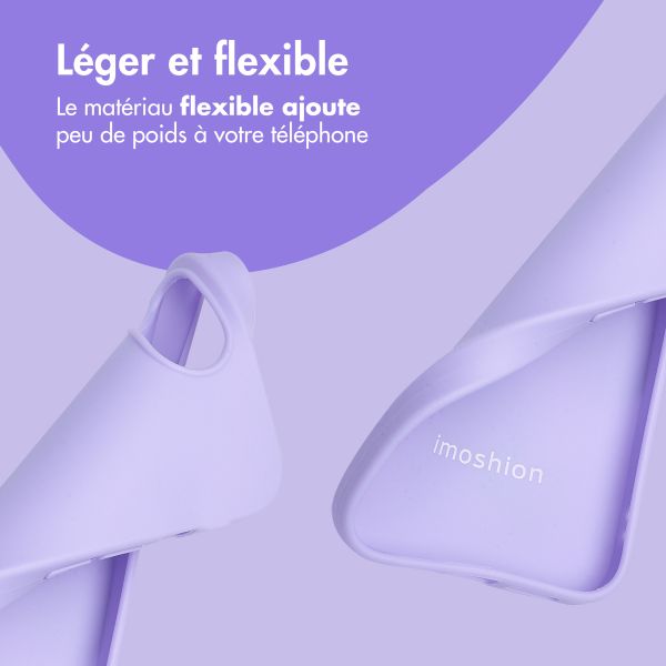 imoshion Coque Couleur Apple iPhone 16e - Tropical Violet