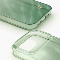 iDeal of Sweden Coque Clear MagSafe Apple iPhone 17 Pro Max - Sage Green