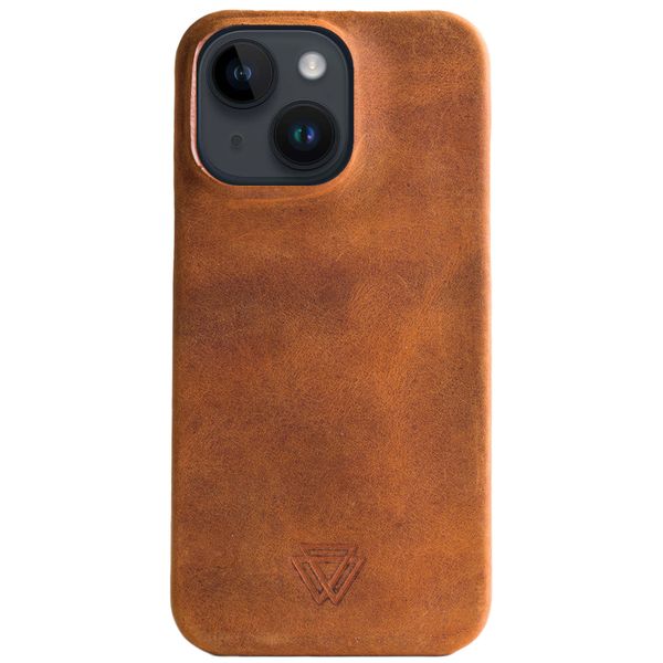 Wachikopa Coque Full Wrap iPhone 14 - Camel