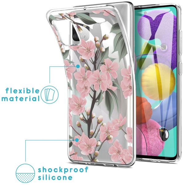 imoshion Coque Design Samsung Galaxy A51 - Cherry Blossom