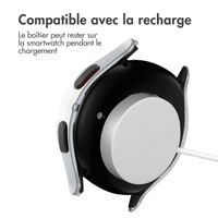 imoshion Coque rigide à couverture complète Samsung Galaxy Watch 4 - 44 mm - Argent