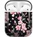 imoshion Coque Hardcover Design AirPods 1 / 2 - Blossom Watercolor Black