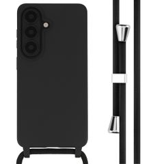 imoshion Coque en silicone avec cordon Samsung Galaxy S26 - Noir