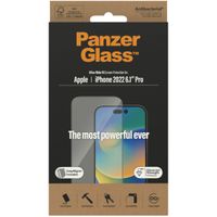 PanzerGlass Protection d'écran Ultra-Wide Fit Anti-bactérienne avec applicateur iPhone 14 Pro