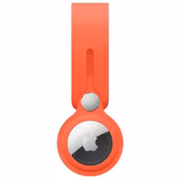 Apple Étui à sangle en silicone loop Apple AirTag-Electric Orange