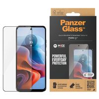 PanzerGlass Protection d'écran Ultra-Wide Fit Anti-bactérienne Motorola Moto G34