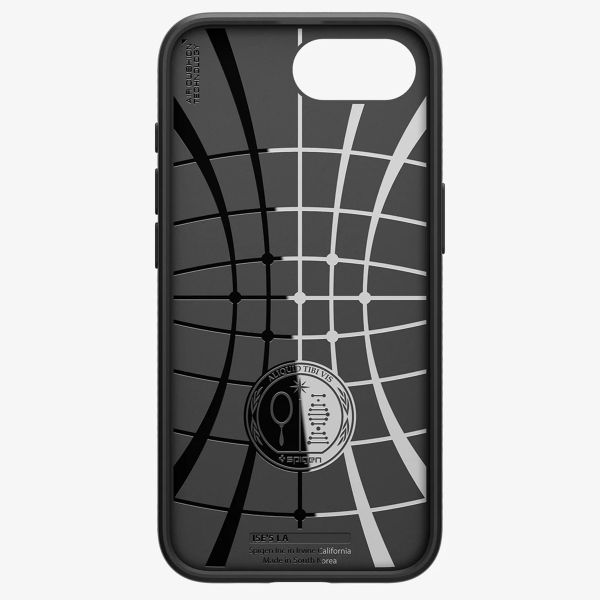 Spigen Coque Liquid Air iPhone 16e - Matte Black