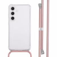 imoshion Coque avec dragonne Samsung Galaxy S25 FE - Rose Gold