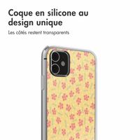 imoshion Coque design pour iPhone 11 - Sunny Yellow Petite Flowers