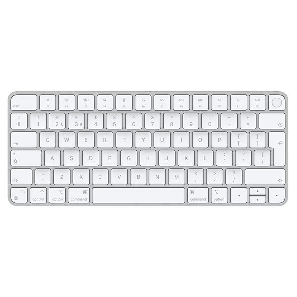 Apple Magic Keyboard avec Touch ID - Clavier sans fil - QWERTY / INT - Lightning - Blanc