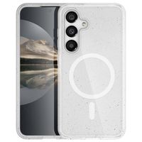 imoshion Coque Pailletée avec MagSafe Samsung Galaxy S24 - Paillettes Transparent