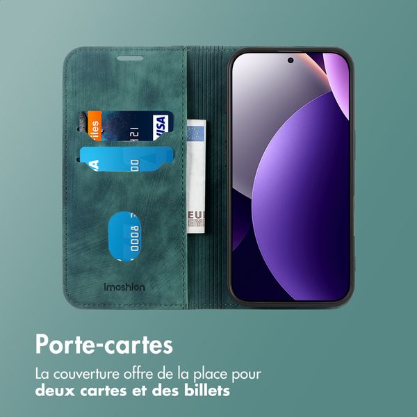 imoshion Étui de téléphone portefeuille Slim Xiaomi Redmi Note 15 Pro (5G) - Vert