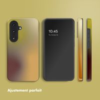 Selencia Coque arrière Vivid Samsung Galaxy S26 - Gradient Olive Dust