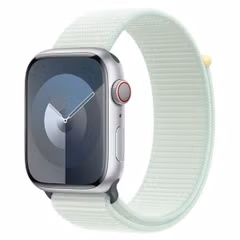 Apple Bracelet Sport Loop Apple Watch Series 1 à 10 / SE / Ultra (2) (44/45/46/49 mm) - Menthe douce