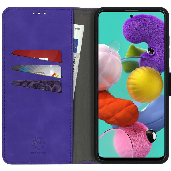 imoshion Etui de téléphone 2-en-1 amovible Samsung Galaxy A51 -Violet