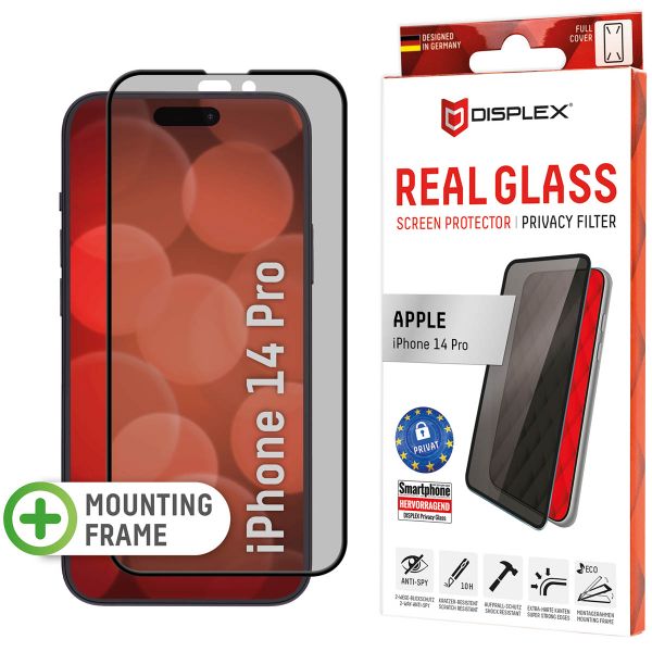 Displex Protection d'écran en verre trempé Privacy iPhone 14 Pro