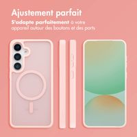 imoshion Coque Color Guard avec MagSafe Samsung Galaxy S25 Plus - Rose clair