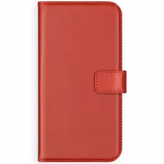 Selencia Étui portefeuille en cuir véritable Huawei P20 - Rouge