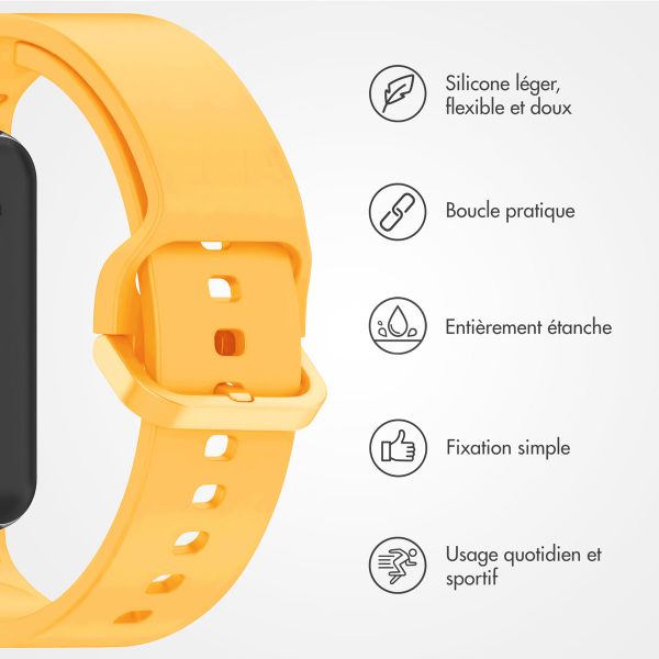 imoshion Bracelet en silicone Samsung Galaxy Fit 3 - Jaune