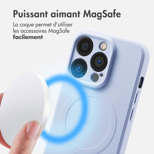 imoshion Coque Couleur avec MagSafe Apple iPhone 14 Pro - Lila