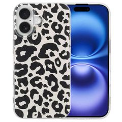 imoshion Coque Design Apple iPhone 16 - Leopard Transparent