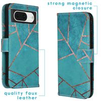 imoshion Coque silicone design Google Pixel 8 - Blue Graphic