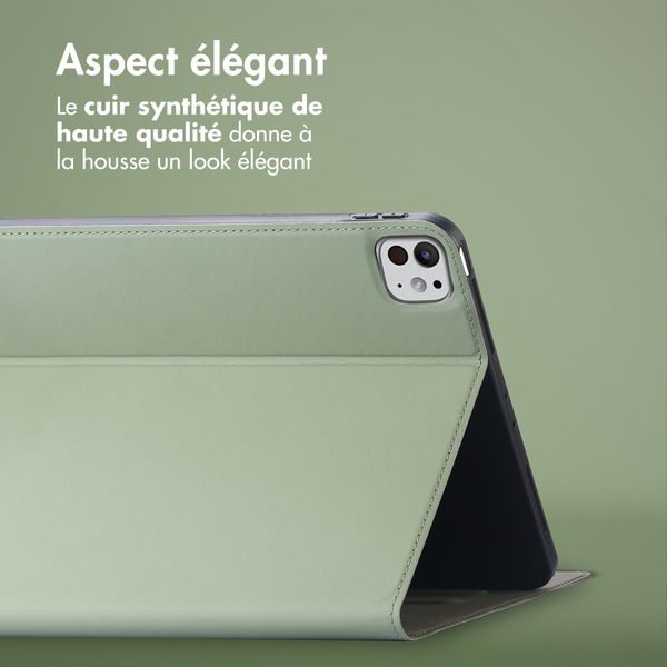 Accezz Coque tablette Classic Apple iPad Pro 13 (2025) M5 / (2024) M4 - Vert