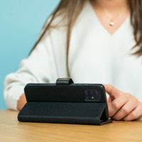 imoshion Étui de téléphone portefeuille Canvas Luxe Galaxy S7 - Noir