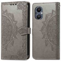 imoshion Etui de télephone Mandala Oppo Reno8 Lite - Gris