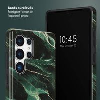 Selencia Coque arrière Vivid Samsung Galaxy S25 Ultra - Chic Marble Quartz