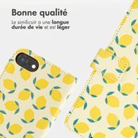 imoshion Étui de télephone portefeuille Design Apple iPhone 17e / 16e - Citrus Dream