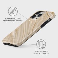 Burga Coque arrière Tough iPhone 15 Pro - Full Glam