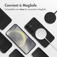 imoshion Coque Couleur avec MagSafe Samsung Galaxy S24 - Noir