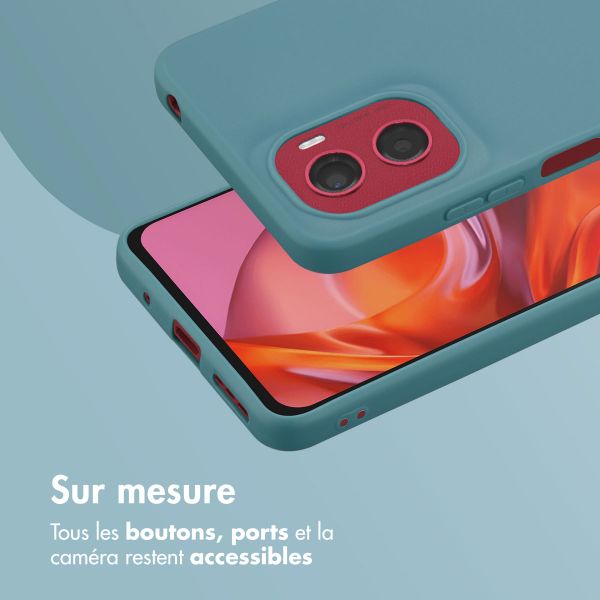 imoshion Coque Couleur Motorola Moto G05 / E15 - Pine Green