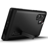 Spigen Coque Tough Armor Samsung Galaxy S22 Ultra - Noir