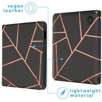 imoshion Design Slim Hard Sleepcover avec support Kobo Libra H2O - Black Graphic