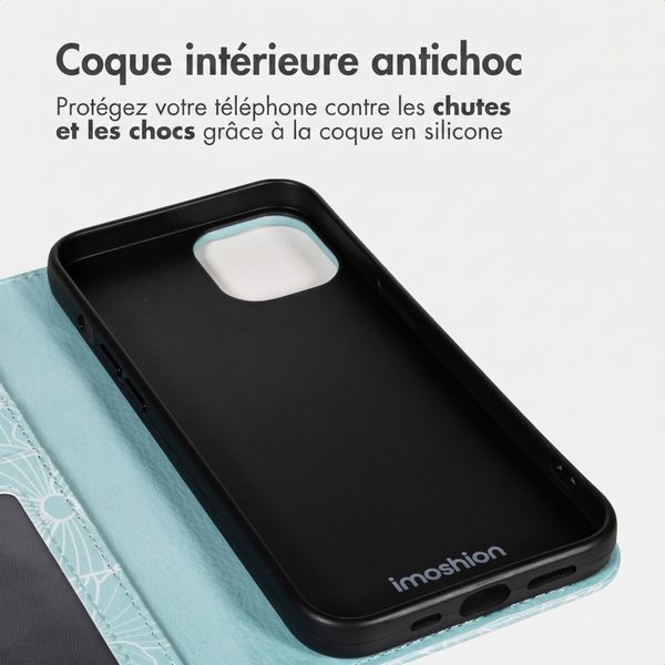 imoshion Étui de télephone portefeuille Design Apple iPhone 14 - Botanica